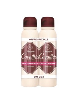 Rogé Cavailles ABSORB+ HOMME Déodorant anti-transpirant 48h spray, lot 2x150ml