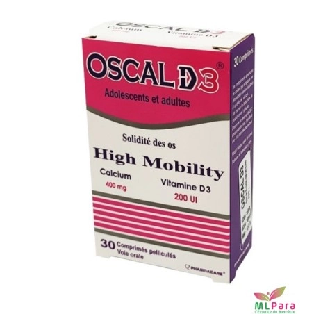 OSCAL D3 30 Gélules