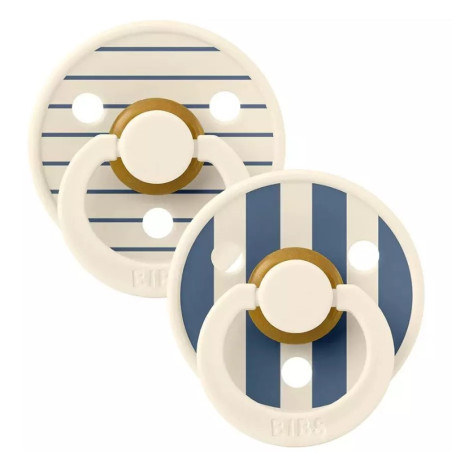 BIBS Colour Studio Pin – Ivory Steel Blue Mix (6+m)