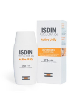 écran solaire  ISDIN Active Unify Fusion Fluid SPF 50+ 50ML
