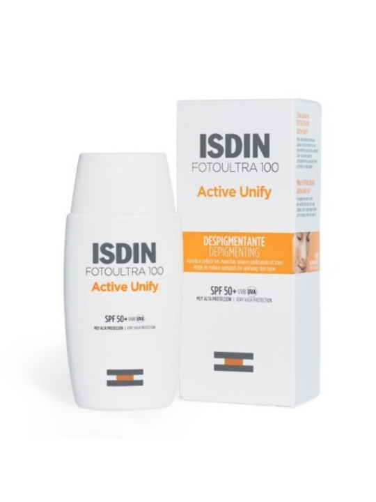 écran solaire  ISDIN Active Unify Fusion Fluid SPF 50+ 50ML