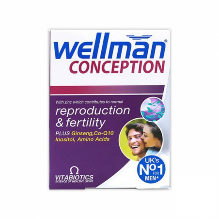 VITABIOTICS Wellman Conception - 30 Comprimés