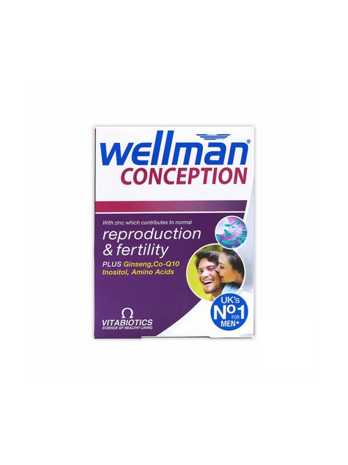 VITABIOTICS Wellman Conception - 30 Comprimés