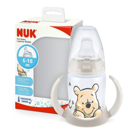 NUK TASSE FIRST CHOICE TEMP CONT 6-18M 150ML GRIS/BLEU