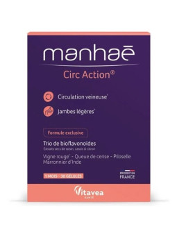 VITAVEA Manhaé Circ Action 30 Gélules