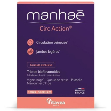 VITAVEA Manhaé Circ Action 30 Gélules