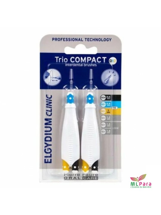 ELGYDIUM TRIO COMPACT BROSSE INTERDENTAIRE 012
