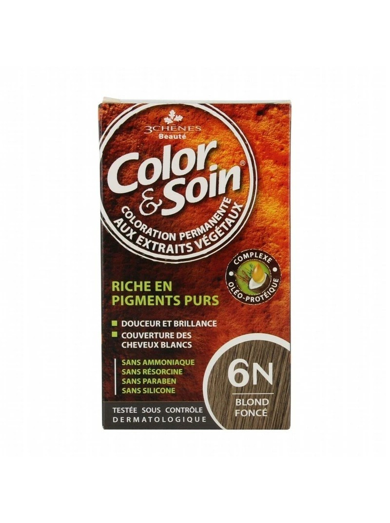 3 CHÊNES COLOR & SOIN COLORATION - 6N BLOND FONCÉ