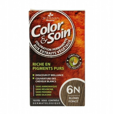3 CHÊNES COLOR & SOIN COLORATION - 6N BLOND FONCÉ