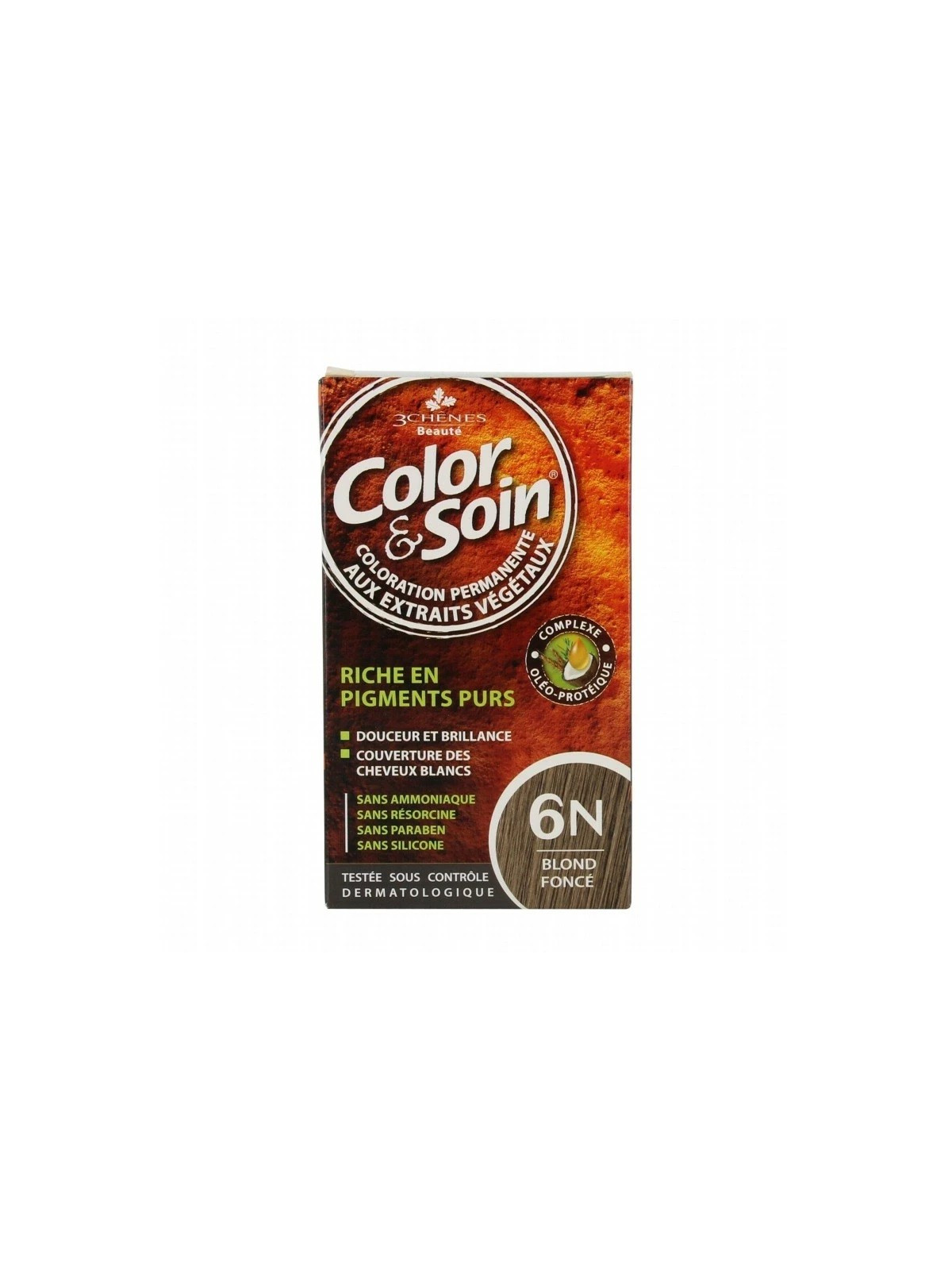 3 CHÊNES COLOR & SOIN COLORATION - 6N BLOND FONCÉ