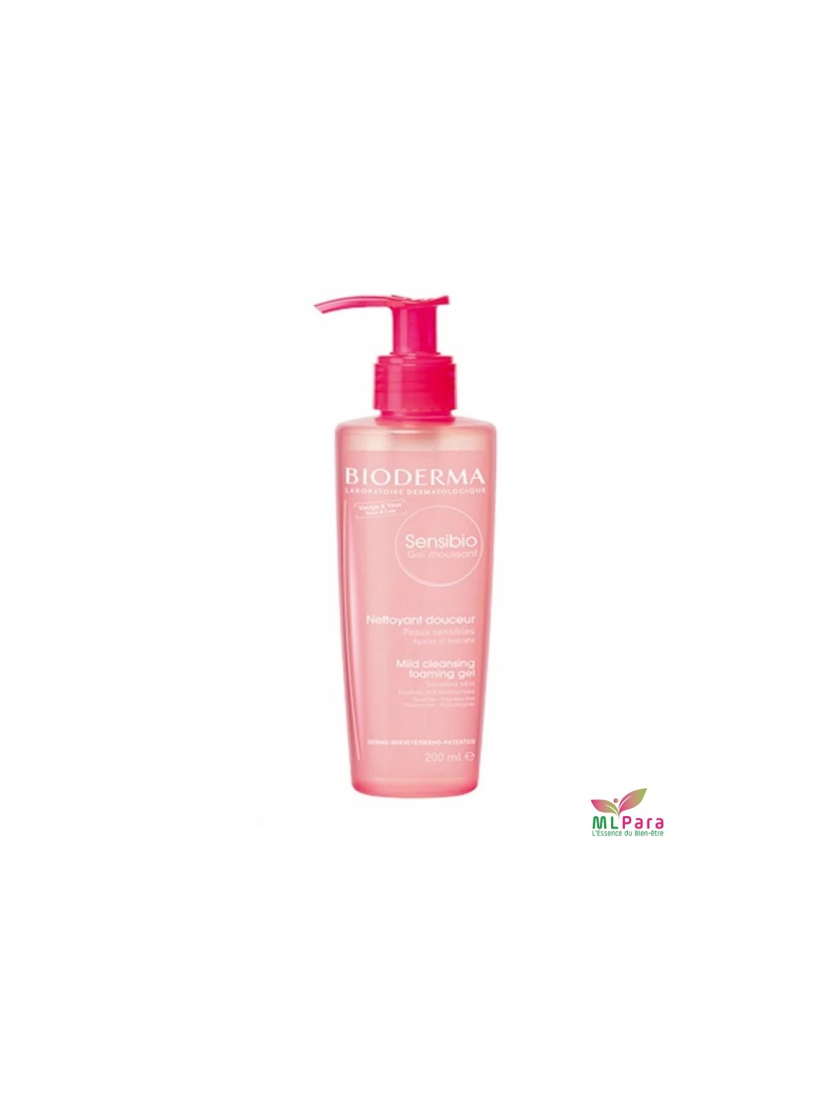 BIODERMA sensibio gel moussant 200ml