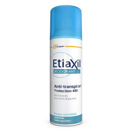 ETIAXIL DEODORANT ANTI-TRANSPIRANT 48H PEAUX SENSIBLES AEROSOL 150ML