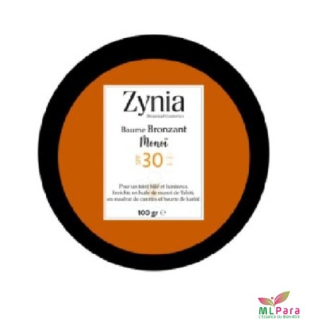 ZYNIA baume bronzant spf30 100ML
