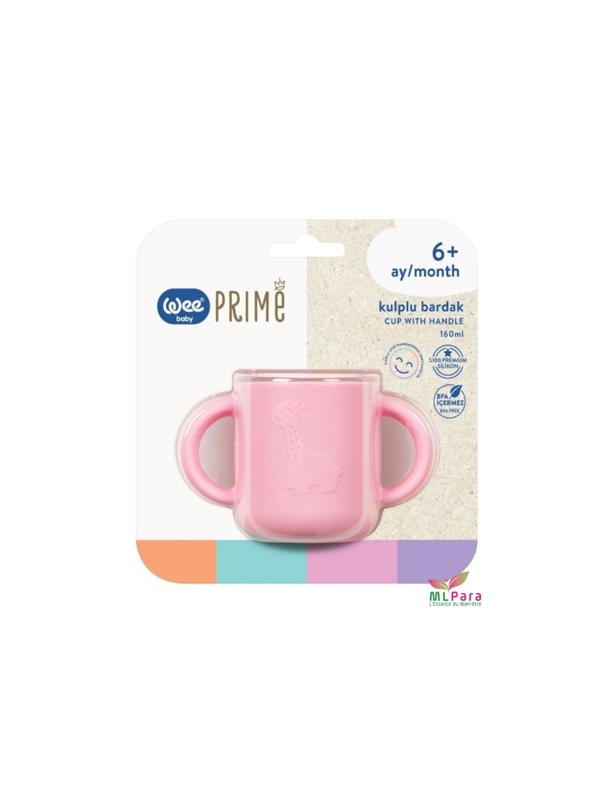 WEE BABY prime tasse silicone 160 ml ref.926