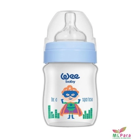 WEE BABY biberon plastique large 150 ml ref.135-f