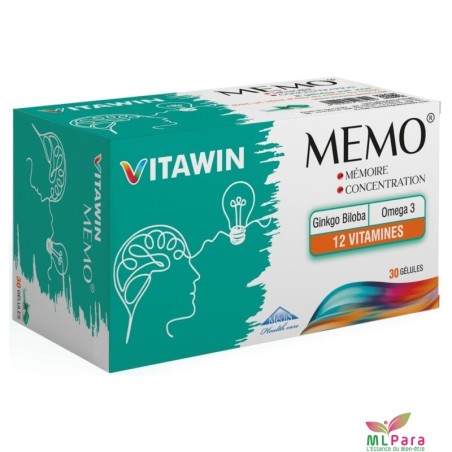 VITAWIN MEMO BOITE/30 GELULES