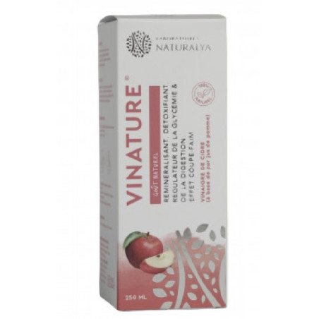 NATURALYA vinature vinaigre de cidre gout naturel 250 ML