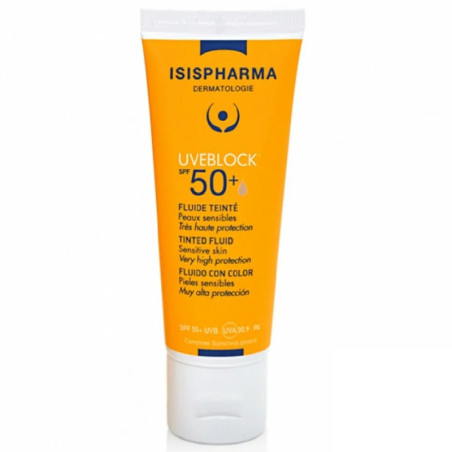 ISIS PHARMA Uveblock fluide teinté spf50+