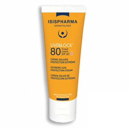 ISISPHARMA uveblock creme teintée spf80 40ml
