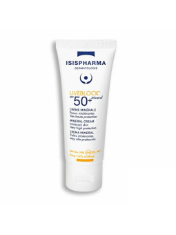 ISISPHARMA  uveblock 50+ creme mineral invesible 40 ml