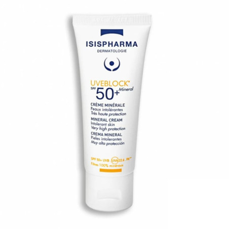 ISISPHARMA  uveblock 50+ creme mineral invesible 40 ml