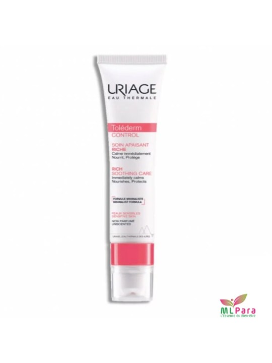 URIAGE tolederm control soin apaisant riche 40ml