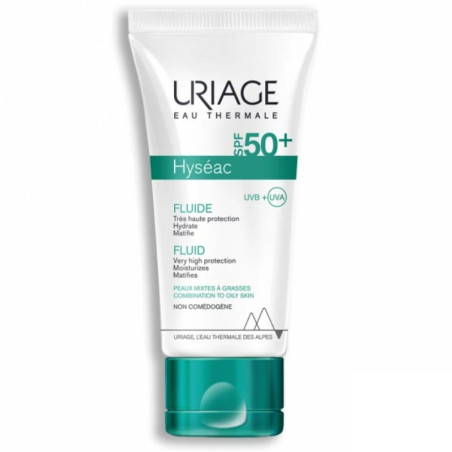 écran solaire URIAGE hyseac ecran 50+ fluide solaire