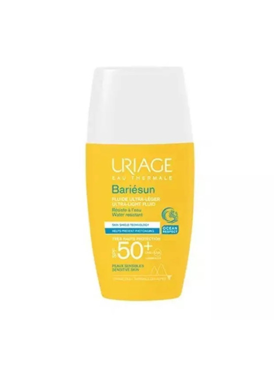Eau thermale URIAGE bariésun - fluide ultra-léger spf50+ 30ml