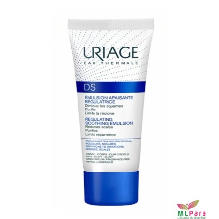 URIAGE ds - émulsion apaisante régulatrice 40ml