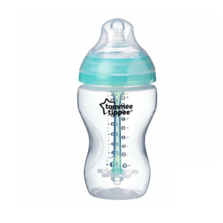 TOMMEE TIPPEE biberon vert 3m+ 340ml ref/42257785-42257786