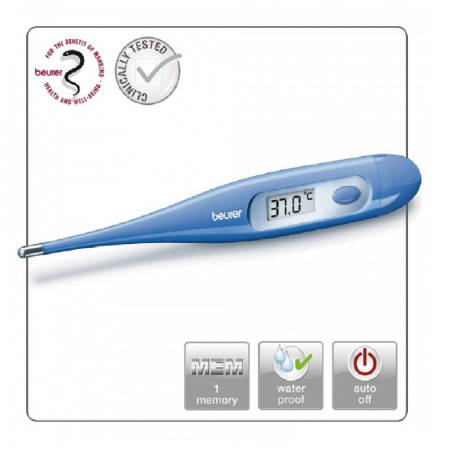 BEURER thermometre   ft09 bleu