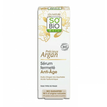 So'Bio Précieux Argan Sérum Fermeté Anti âge 30ml