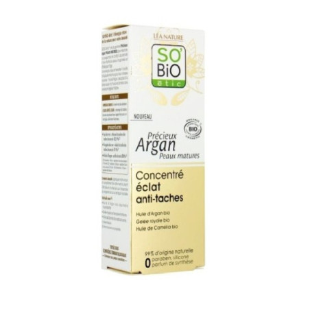 SO'BIO ETIC Concentré éclat anti-taches 40ml