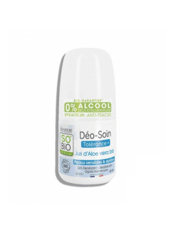 SO BIO DEO SOIN TOLERANCE + PEAUX SENSIBLES ET EPILEES AU ALEOVERA 50ML