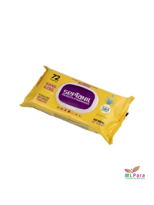 SEPTANIL lingettes desinfectantes multi usage 72 pieces