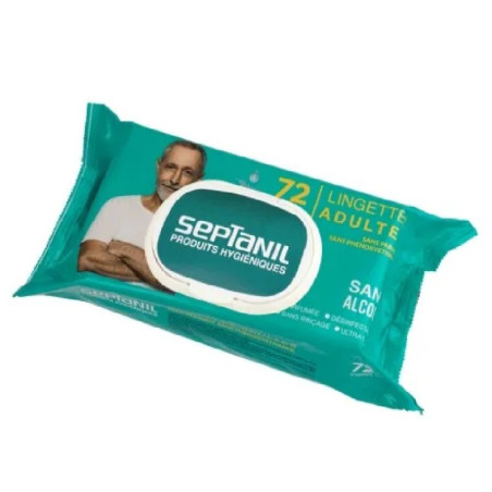 SEPTANIL lingettes desinfectante adultes 72 pieces