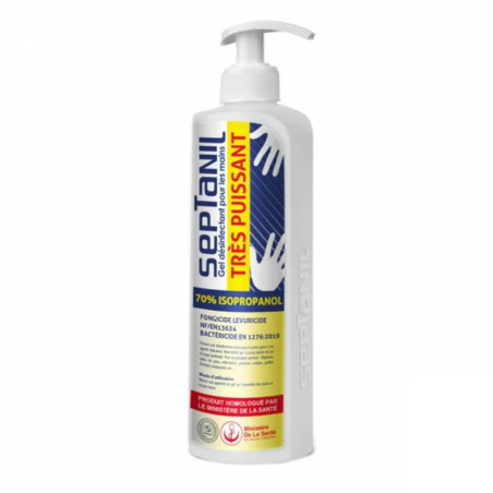 SEPTANIL GEL DÉSINFECTANT POUR LES MAINS 500mL