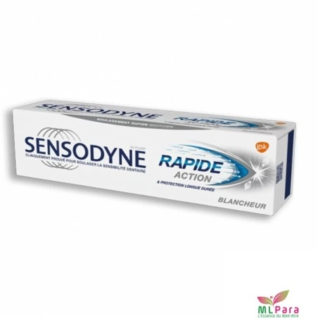 SENSODYNE rapide action blancheur 75 ml