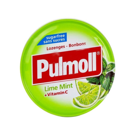 PULMOLL SANS SUCRE LIMETTE MENTHE