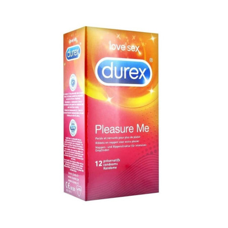 PRESERVATIF DUREX PLEASURE ME BT/12