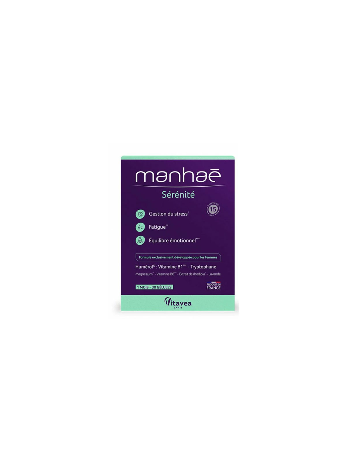 VITAVEA MANAHE SERENITE 30 GELULES