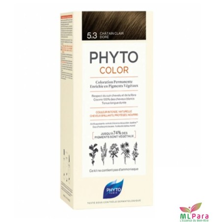 PHYTO color 5.3 chatin clair dore