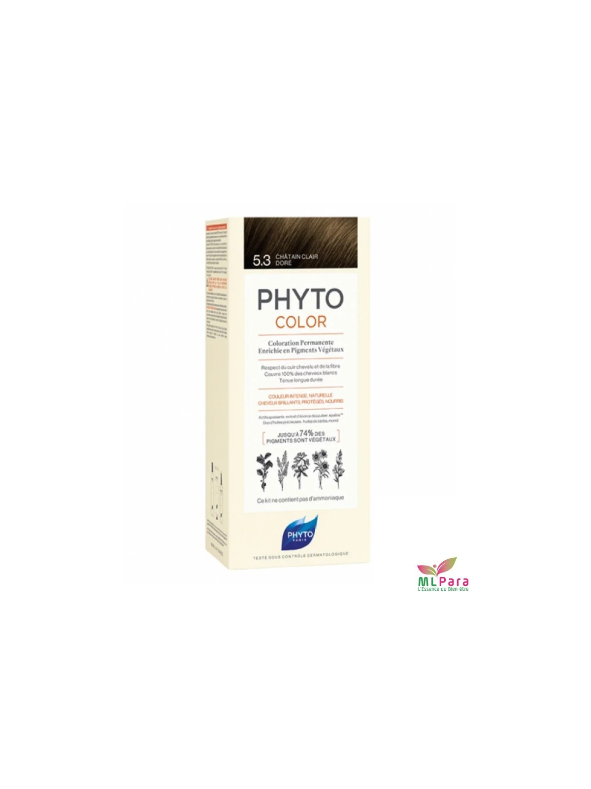 PHYTO color 5.3 chatin clair dore
