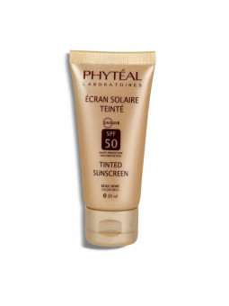 Ecran solaire teinte, PHYTEAL écran teinte spf50 - beige doré