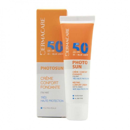 Dermacare Photosun Crème confort invisible  spf50+   50 ML