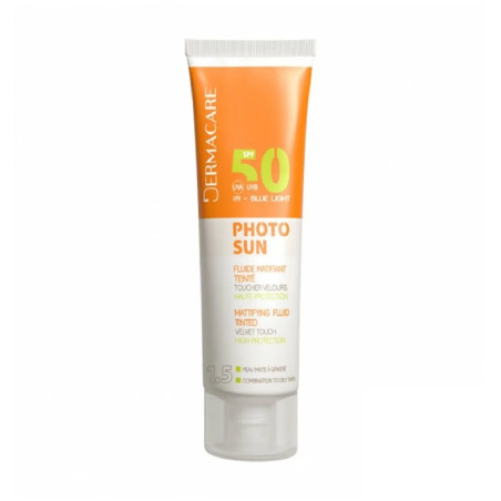 DERMACARE photosun fluide matifiant teinté 1.5