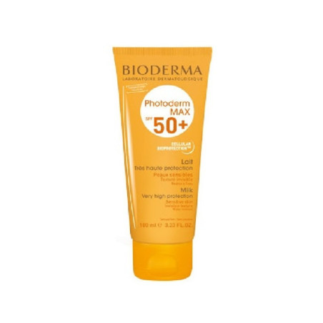 bioderma photoderm max lait solaire spf 50, 100 ml