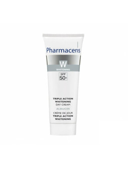 pharmaceris w albucin triple action crème de jour éclaircissante spf50+