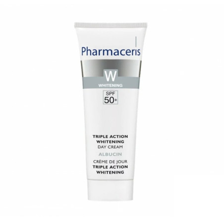 pharmaceris w albucin triple action crème de jour éclaircissante spf50+