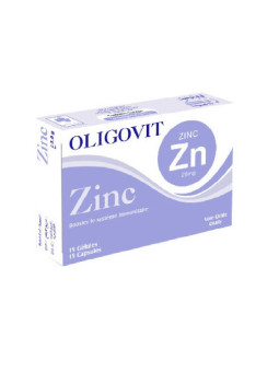vital oligovit zinc   bt/15 gelules